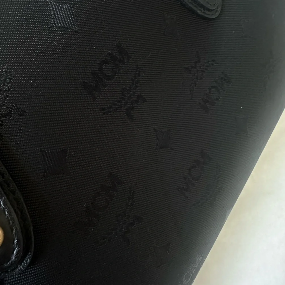 MCM Black Satchel Boston Bag - Picture 10 of 13